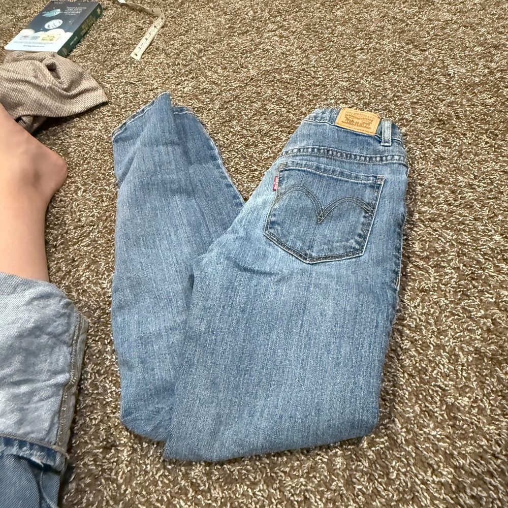 🥒Kids Blue Jeans